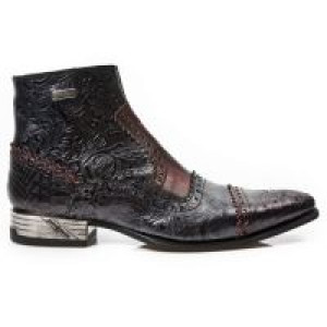  M.NW133-C4 PITON NEGRO GRAFITO REVESS ROJO DRAMA CHAROL NEGR New Rock M.NW133-C4 -  