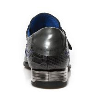  M.NW137-C1 PITON NEGRO GRAFITO REVESS AZUL,COCO NEGRO GRAFIT -  5