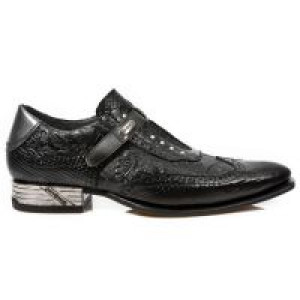  M.NW137-C3 PITON NEGRO VINTAGE FLOWER NEGRO PULIK ACERO ELAS -  1