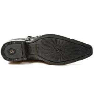  M.NW137-C3 PITON NEGRO VINTAGE FLOWER NEGRO PULIK ACERO ELAS -  6