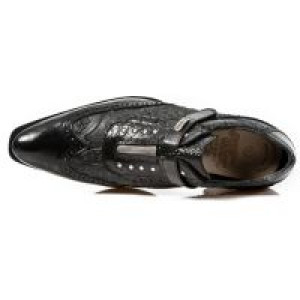  M.NW137-C3 PITON NEGRO VINTAGE FLOWER NEGRO PULIK ACERO ELAS -  7