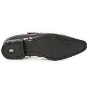  M.NW137-R1 PITON NEGRO GRAFITO REVESS ROJO,COCO NEGRO GRAFIT -  6