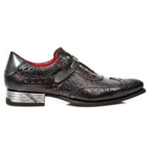  M.NW138-C2 PITON NEGRO GRAFITO REVESS ROJO,COCO NEGRO GRAFIT -  1