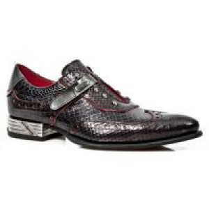  M.NW138-C2 PITON NEGRO GRAFITO REVESS ROJO,COCO NEGRO GRAFIT -  2