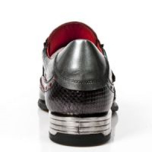  M.NW138-C2 PITON NEGRO GRAFITO REVESS ROJO,COCO NEGRO GRAFIT -  5