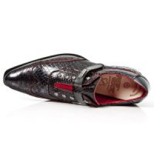  M.NW138-C2 PITON NEGRO GRAFITO REVESS ROJO,COCO NEGRO GRAFIT -  7