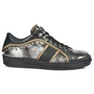  M.PS004-C2 PULIK ACERO ITALI NGRO VELOUR ARENA CA PISA NEGRO New Rock M.PS004-C2 -  