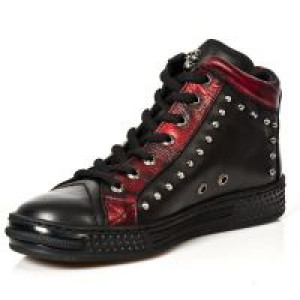  M.PS021-C1 ITALI NEGRO BOX ROJO METAL PISA NEGRO -  4