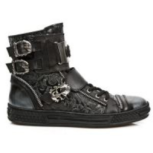  M.PS028-S1 PULIK ACERO ITALI NEGRO VINTAGE FLOWER NEG PISA N New Rock M.PS028-S1 -  