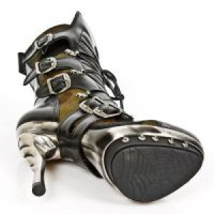  M.PUNK001-C15 NOMADA NEGRO PELO CAMUFLAJE MUSGO PL ACERO PUN -  6