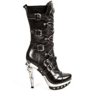  M.PUNK001-C50 NOMADA NEGRO PLATAF ACERO PUNK PIRAMID T RECIC -  1
