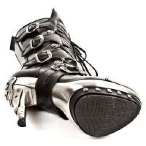  M.PUNK001-C50 NOMADA NEGRO PLATAF ACERO PUNK PIRAMID T RECIC -  6
