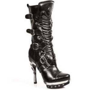  M.PUNK001-VC1 VEGAN NEGRO PLAT ACERO PUNK GARRAS T COBRA ACE -  2