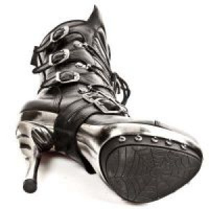  M.PUNK001-VC1 VEGAN NEGRO PLAT ACERO PUNK GARRAS T COBRA ACE -  6