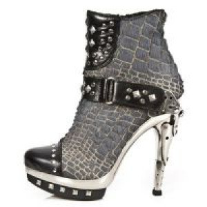  M.PUNK003-C10 NOMADA NEGRO PELO COCO GRIS PL ACERO T RECICLE New Rock M.PUNK003-C10 -  