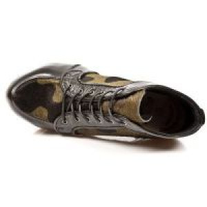  M.PUNK006-C11 NOMADA NEGRO PELO CAMUFLAJE MUSGO PUNK COBRA G -  7