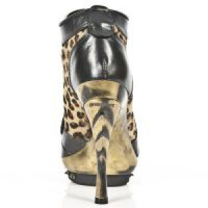  M.PUNK006-C20 NOMADA NEGRO LEOPARDO PELO MARRON PL ORO PUNK -  5