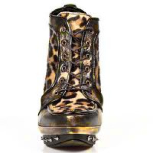  M.PUNK006-C6 BOX OROMANE LEOPARDO PELO MARRON PL ORO PUNK GA -  3