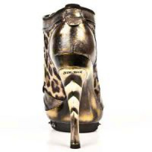  M.PUNK006-C6 BOX OROMANE LEOPARDO PELO MARRON PL ORO PUNK GA -  5