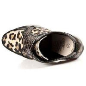  M.PUNK006-C6 BOX OROMANE LEOPARDO PELO MARRON PL ORO PUNK GA -  7