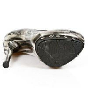  M.PUNK012-C21 BOSTON PLATA PIEL VIVO NEGRO PL ACERO PUNK COB -  6