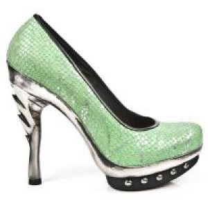  M.PUNK012-C9 PITON PLISADO MENTA ACERO PIEL VIVO NEG PL PUNK -  1