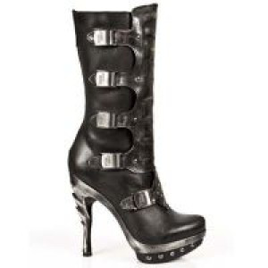  M.PUNK014-C1 ITALI NEGRO BOX PLAMANE PL ACERO PUNK GARRAS T New Rock M.PUNK014-C1 -  