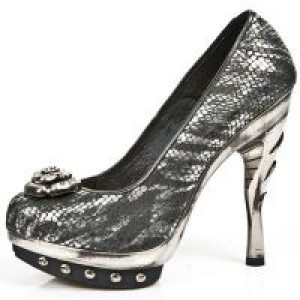  M.PUNK036-C1 PITON PLISADO ACERO NEGRO PL ACERO PUNK COBRA G New Rock M.PUNK036-C1 -  