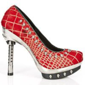  M.PUNK043-C6 PELO COCO ROJO VIVO NEGRO PL PUNK CAL CANYON -  1