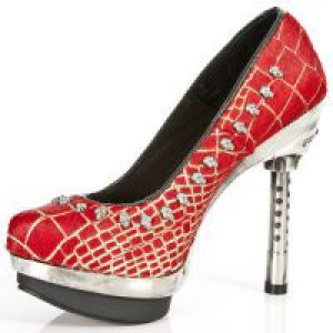  M.PUNK043-C6 PELO COCO ROJO VIVO NEGRO PL PUNK CAL CANYON -  4