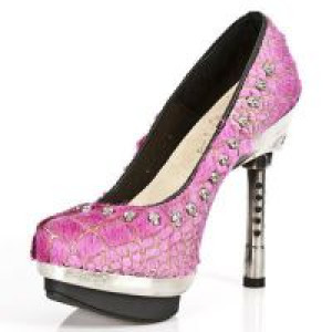  M.PUNK043-C7 PELO COCO FUCSIA VIVO NEG PL PUNK CAL TA CANYON -  4