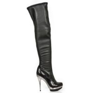  M.PUNK079-C1 NAPA NEGRA NAPA ELASTICA NEGRA PUNK LISO -  1