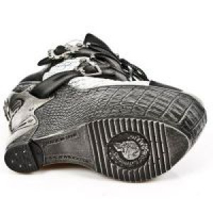  M.PZ001-C5 ITALI NEGRO PITON BLANCO PLATA PL PANZER PLATA AC -  6