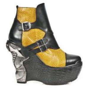  M.PZ001-L1 ANTIK NEGRO SERPIENTE MATRIX AMARILLO PL PANZER New Rock M.PZ001-L1 -  