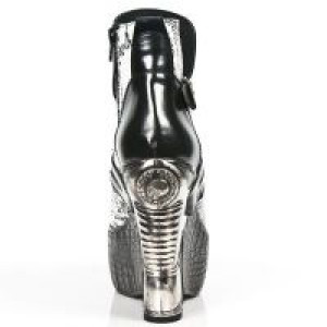  M.PZ001-L2 CHAROL NEGRO PITON BLANCO NEGRO PL PANZER NEGRO T -  5