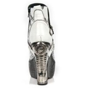  M.PZ001-L3 CHAROL BLANCO PITON BLANCO NEG PL PANZER NEGRO T -  5