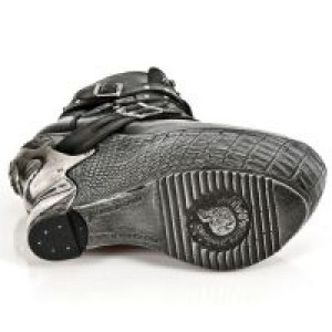  M.PZ008-R1 NOMADA ITALI NEGRO PL PANZER PLATA TACON ACERO -  6