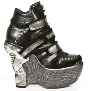  M.PZ010-C20 VELOUR NEGRO, NOMADA NEGRO, PULIK ACERO, PLATAF New Rock M.PZ010-C20 -  