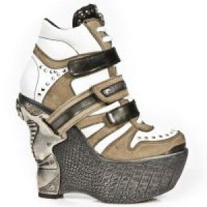 M.PZ010-C3 VELOUR ARENA NAPA BLANCA PULIK ACERO PANZER PLATA New Rock M.PZ010-C3 -  