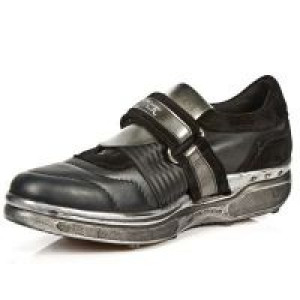  M.RK004-C7 ITALI NEGRO VELOUR NEGRO ANTIK ACERO ROCKING NEGR -  4