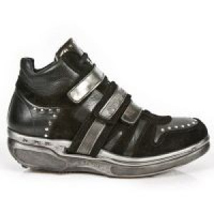 M.RK009-C4 VELOUR NEGRO NOMADA NEGRO PULIK ACERO ROCKING NEG -  1