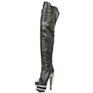  M.ROCK080-C1 ITALI NEGRO NAPA ELASTICA NEGRA PL ACERO LISO T -  4