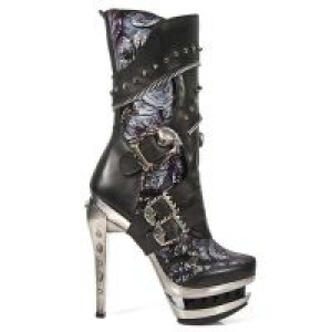  M.ROCK203-C1 ITALI NEGRO VINTAGE FLOWER LILA ROCK ACERO New Rock M.ROCK203-C1 -  