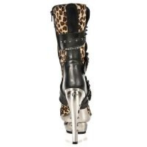  M.ROCK203-C2 ITALI NEGRO PELO LEOPARDO ROCK ACERO -  5