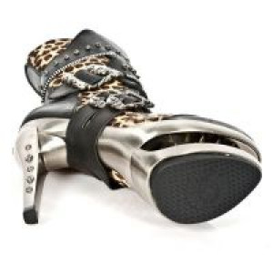  M.ROCK203-C2 ITALI NEGRO PELO LEOPARDO ROCK ACERO -  6