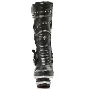  M.ROCK203-S1 ROCK NEGRO, VINTAGE FLOWER NEGRO, ROCK ACERO -  3