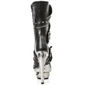  M.ROCK203-S1 ROCK NEGRO, VINTAGE FLOWER NEGRO, ROCK ACERO -  5