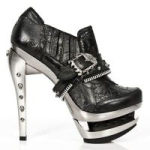  M.ROCK204-S1 ROCK NEGRO, VINTAGE FLOWER NEGRO, ROCK ACERO -  1