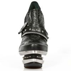  M.ROCK204-S1 ROCK NEGRO, VINTAGE FLOWER NEGRO, ROCK ACERO -  3