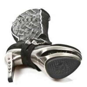 M.ROCK205-C1 VELOUR NEGRO NOMADA NEGRO ROCK ACERO -  6